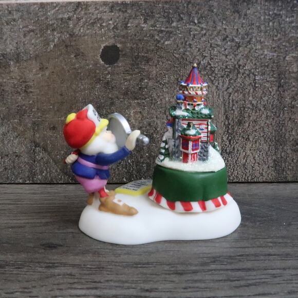 Dept 56 Making Each House Checking It Twice Christmas Figure - Picture 4 of 6